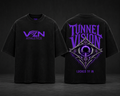 VZN ATHLETICS "TUNNEL VISION" OVERSIZED TEE